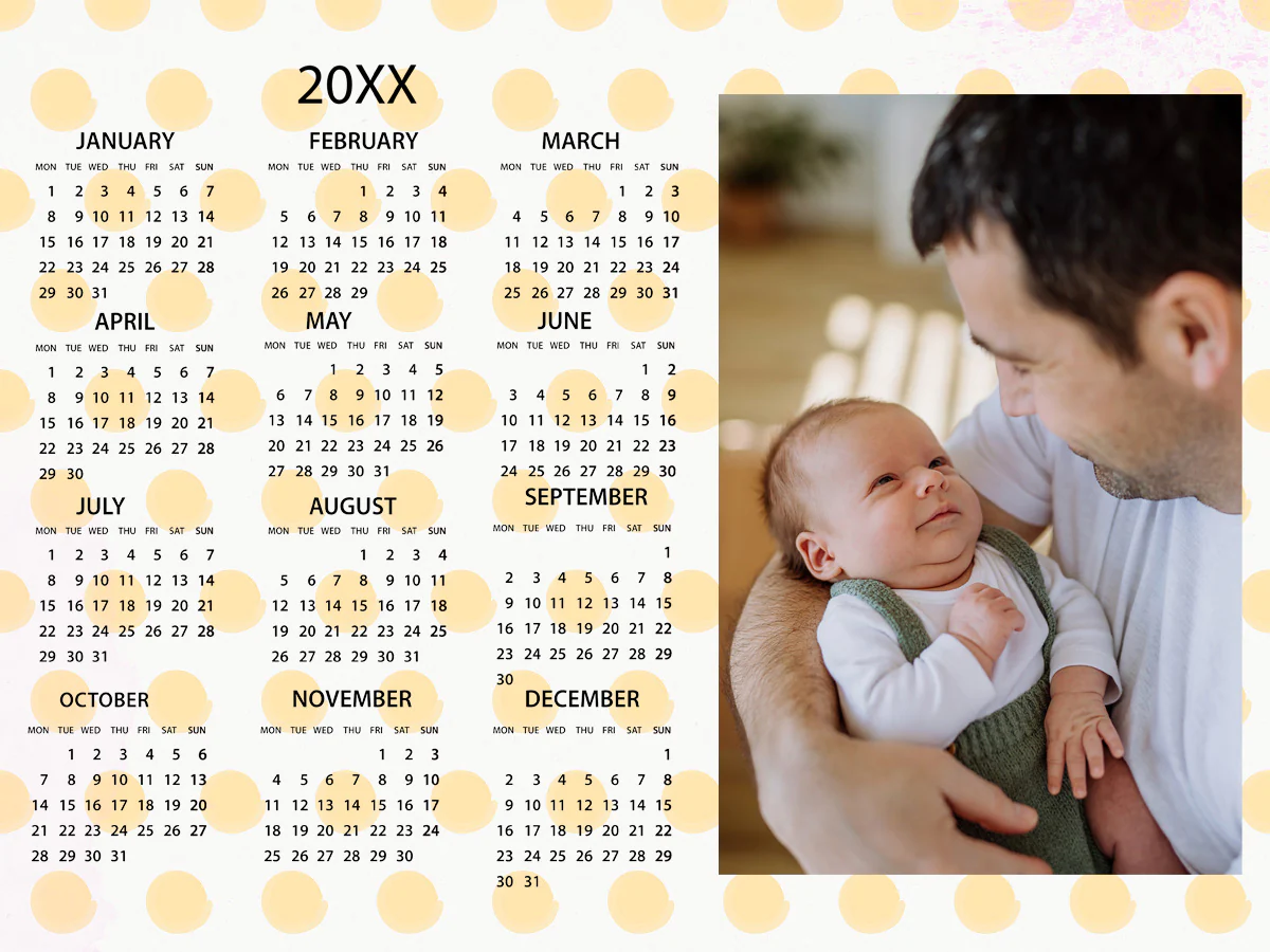 12x18" Sticky Calendar - Image 3