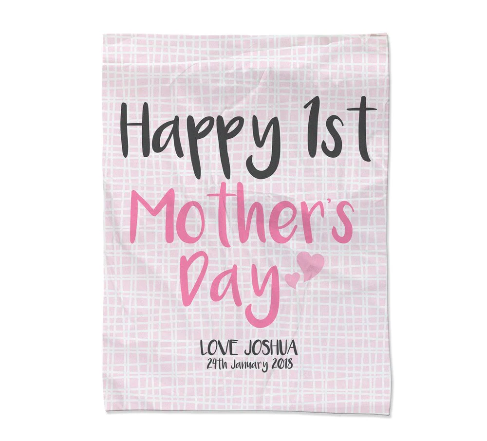 1st Mothers Day Blanket - Medium