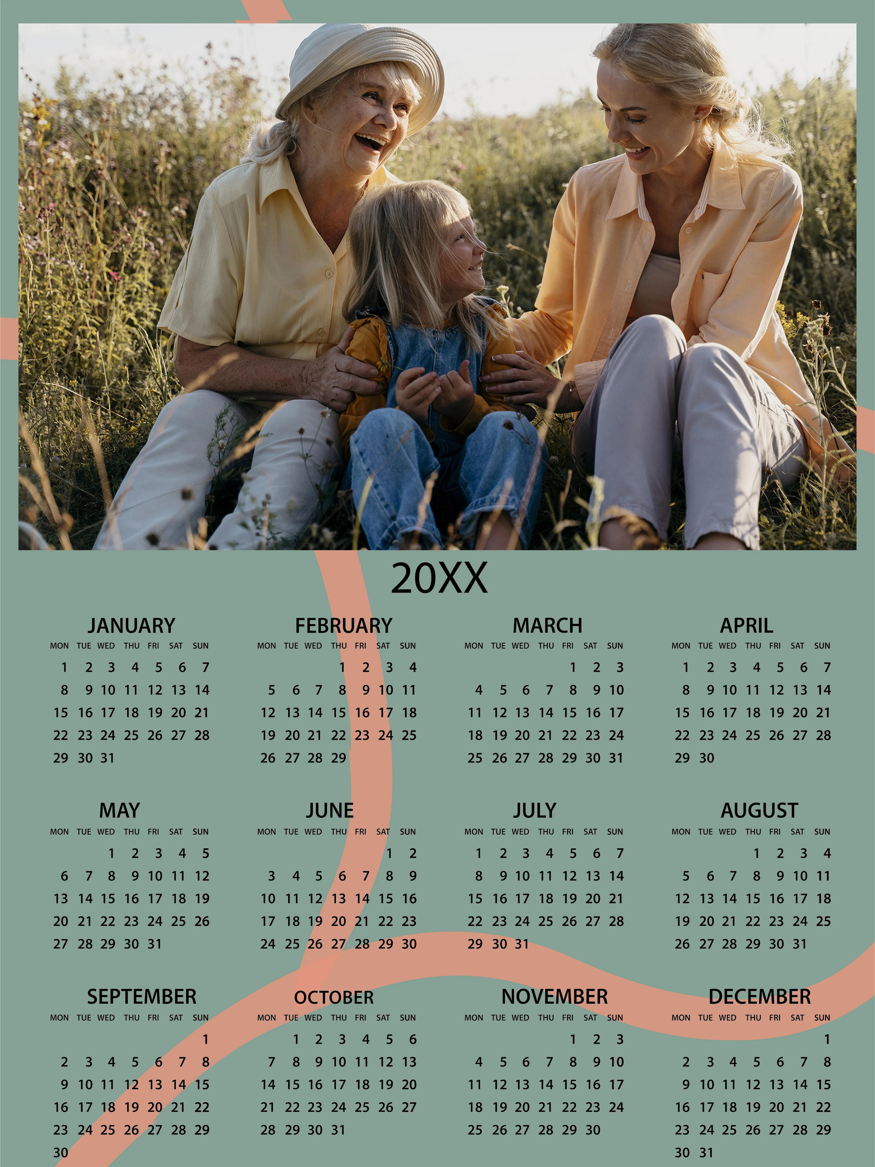 6x8" Sticky Calendar - Image 6
