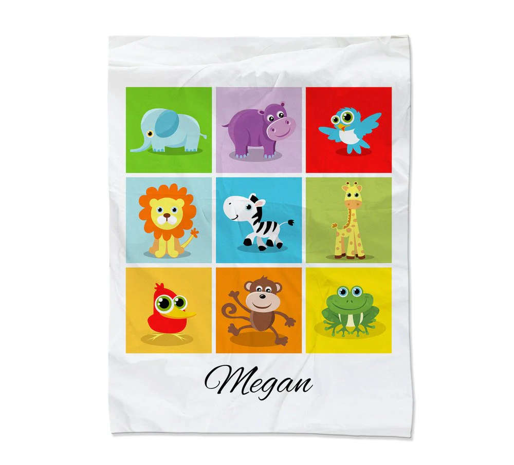 Baby Collage Blanket - Medium  (45x60")