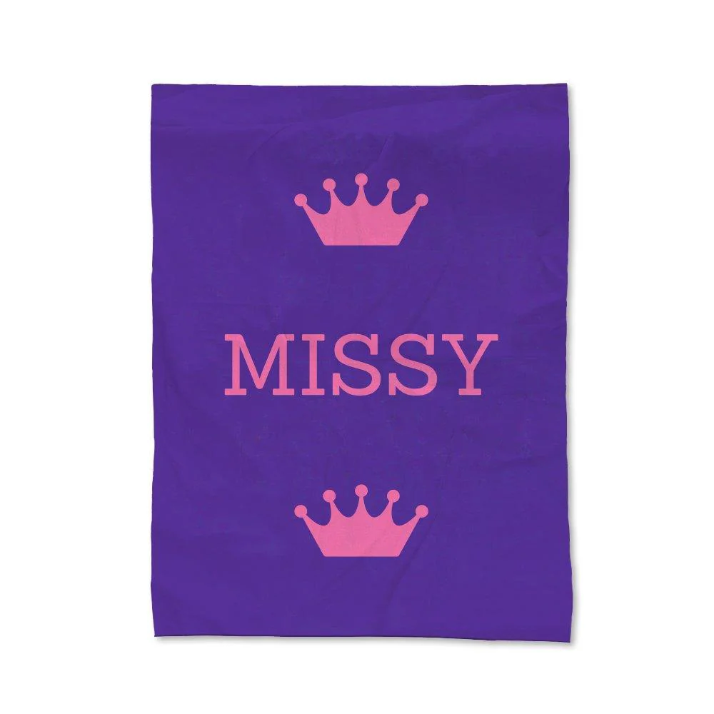 Crown Pet Blanket - Small