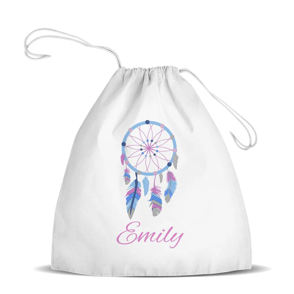 Dream Catcher Premium Drawstring Bag