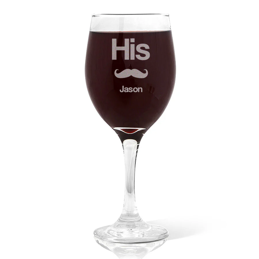 His Wine 410ml Glass
