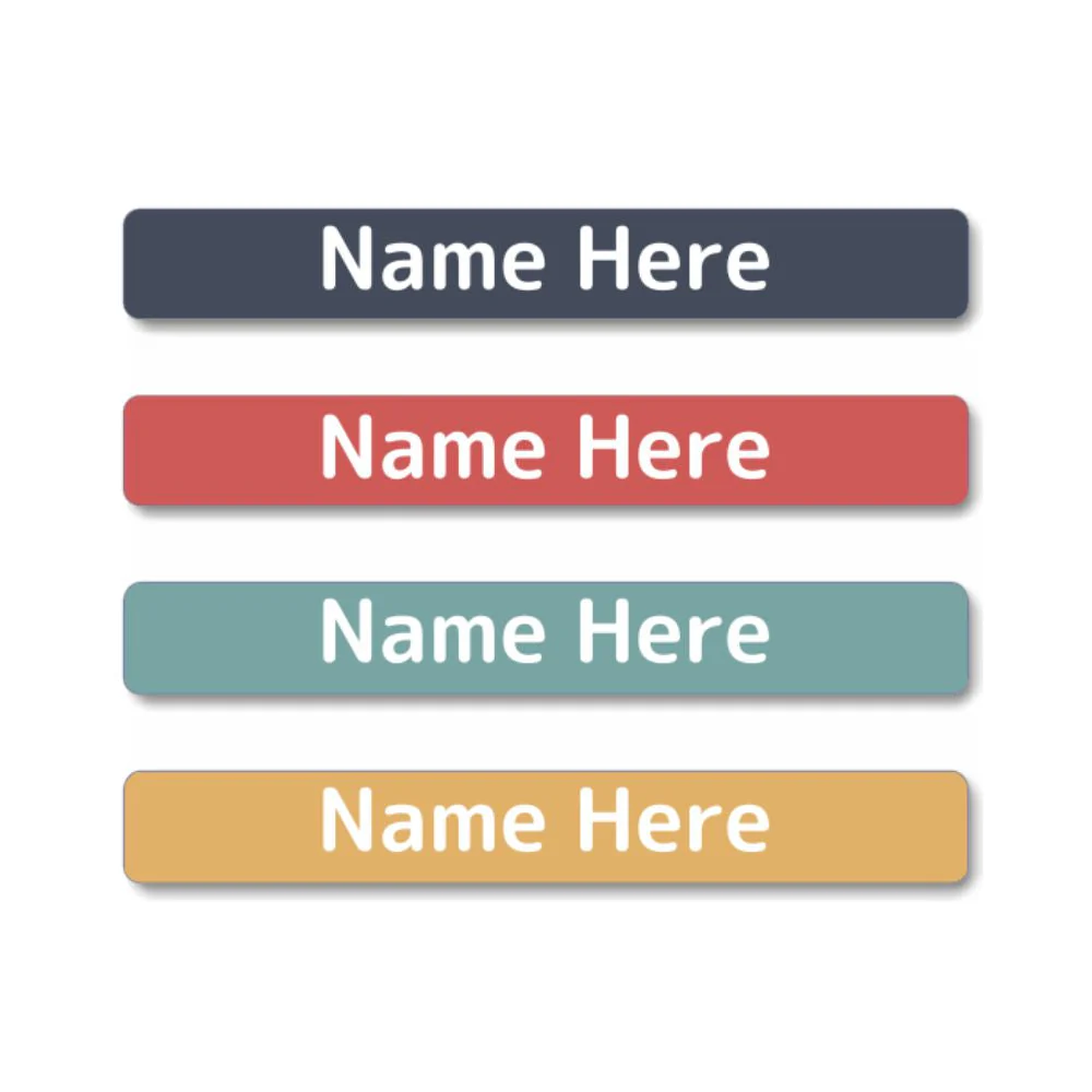 Horizon Mini Name Labels 40pk