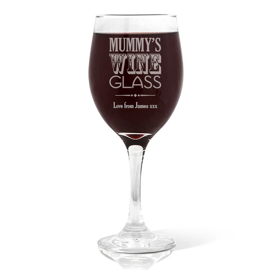 Mummy's Wine Glass Wine Glass (410ml)