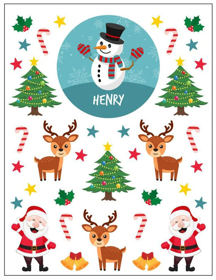 Snowman Sticker Pack
